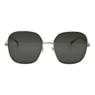 CC Gold-Metal Square Sunglasses