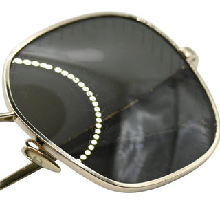 CHANEL | CC Gold-Metal Square Sunglasses