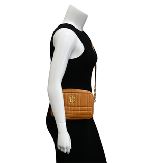 BURBERRY | Maple Brown Small Lola Camera Bag