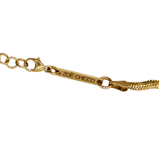 ZOE CHICCO | 14K Emerald Pendant Necklace