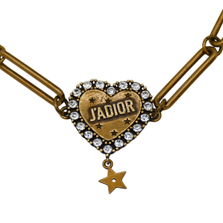 CHRISTIAN DIOR | J'Adior Crystal Heart Necklace