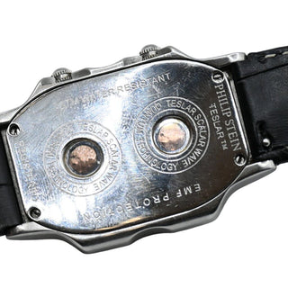 PHILIP STEIN | Teslar Dual Time Leather-Strap Watch