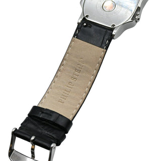 PHILIP STEIN | Teslar Dual Time Leather-Strap Watch