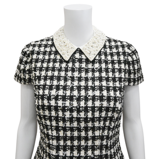 ALICE + OLIVIA | Velia Tweed Mini Dress