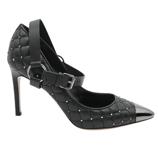 VALENTINO | Mini Rockstud Quilted Leather Mary Jane Pumps