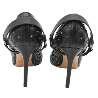 VALENTINO | Mini Rockstud Quilted Leather Mary Jane Pumps