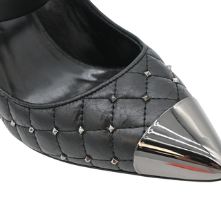 VALENTINO | Mini Rockstud Quilted Leather Mary Jane Pumps