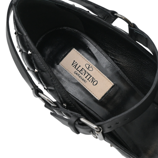 VALENTINO | Mini Rockstud Quilted Leather Mary Jane Pumps