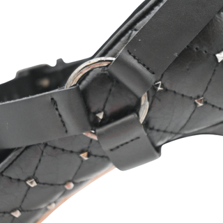 VALENTINO | Mini Rockstud Quilted Leather Mary Jane Pumps