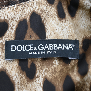 DOLCE & GABBANA | Jaguar Jacquard Sheath Dress