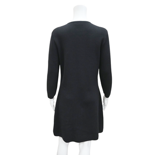 BURBERRY | Black Stretchy Knit Dress