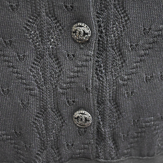 CHANEL | Black Knit Mini Dress