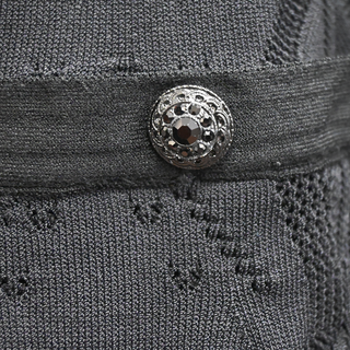 CHANEL | Black Knit Mini Dress