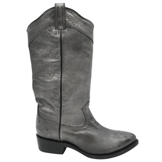 FRYE | Billy Daisy Dark Pewter Western Boots