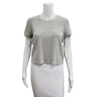 SUZIE KONDI | The Carpi Heather Grey Terry Tee