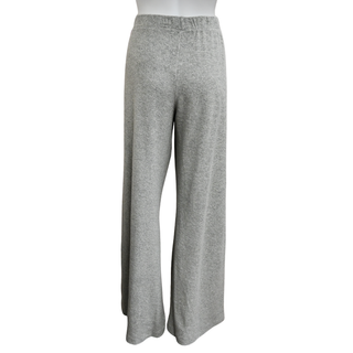 SUZIE KONDI | The Lito Low Rise Flare Heather Grey Terry Pants