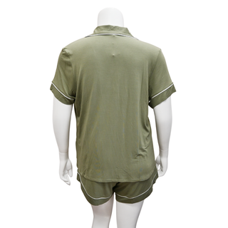 EBERJEY | Gisele Olive Relaxed Short 2PC PJ Set