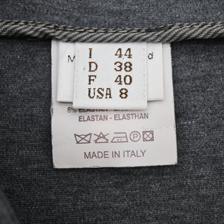 BRUNELLO CUCINELLI | Heathered Grey Ruched Pencil Skirt