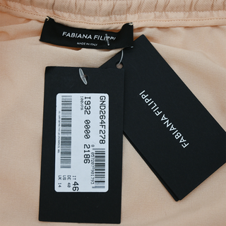 FABIANA FILIPPI | Beige Tulle Midi Skirt