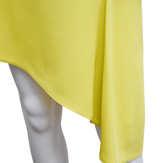 BALENCIAGA | Colorblock Asymmetrical Mini Skirt