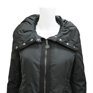 MONCLER | Black Saissac Guibbotto Down Coat