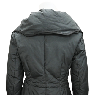 MONCLER | Black Saissac Guibbotto Down Coat