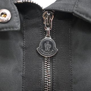 MONCLER | Black Saissac Guibbotto Down Coat