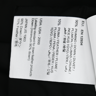 MONCLER | Black Saissac Guibbotto Down Coat