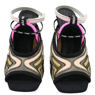 FENDI | Evie Slingback Mesh Heels