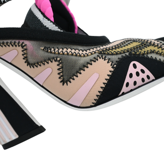 FENDI | Evie Slingback Mesh Heels