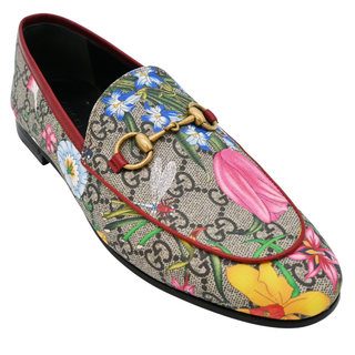 GUCCI | Jordaan GG Flora Loafers