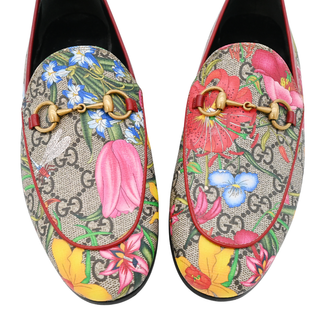GUCCI | Jordaan GG Flora Loafers