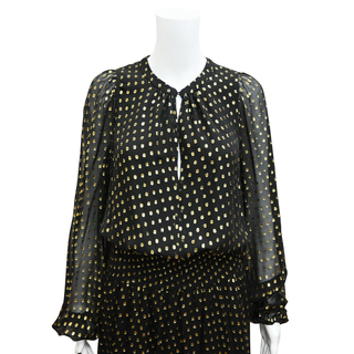 ALC | Sidney Metallic Dot Mini Dress