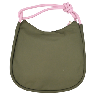 GANNI | Knot Kalamata Green Hobo Bag