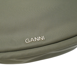 GANNI | Knot Kalamata Green Hobo Bag