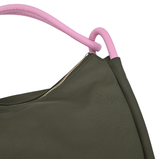 GANNI | Knot Kalamata Green Hobo Bag