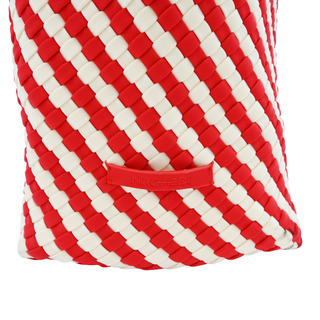 NAGHEDI | Havana Amalfi Red Woven Tote Bag