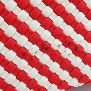 NAGHEDI | Havana Amalfi Red Woven Tote Bag