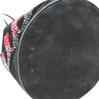 CHRISTIAN LOUBOUTIN | Marie Jane Embellished Suede Bucket Bag