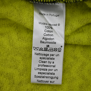 KENZO | Lime Zig-Zag 'K' Sweatshirt