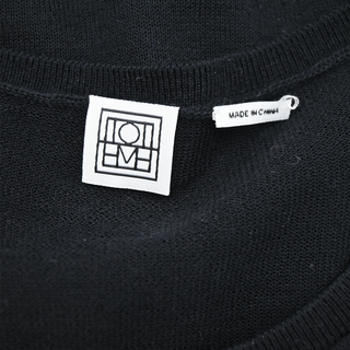 TOTEME | Black Layered Knit Tee