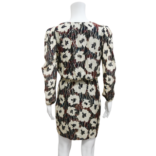 BA&SH | Kivy Metallic Floral Mini Dress