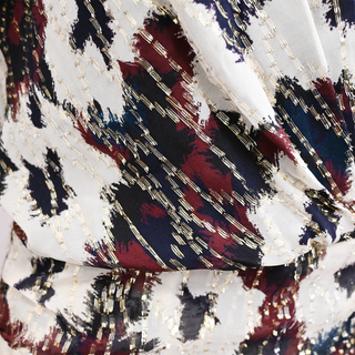 BA&SH | Kivy Metallic Floral Mini Dress