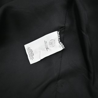 THE ROW | Black Lambskin Leather Zip Jacket