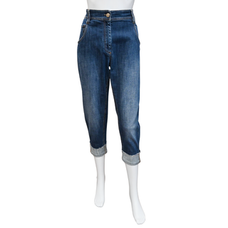 BRUNELLO CUCINELLI | Blue Denim Straight Leg Jeans