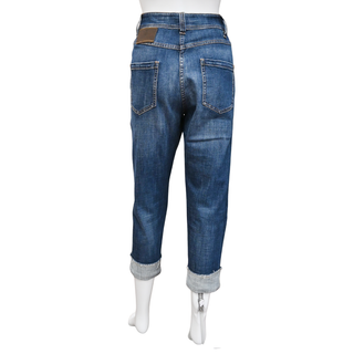 BRUNELLO CUCINELLI | Blue Denim Straight Leg Jeans