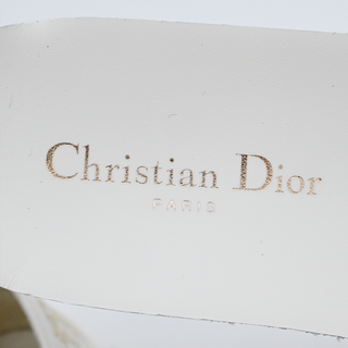 CHRISTIAN DIOR | Walk'N'Dior Gold Metallic Oblique Sneakers