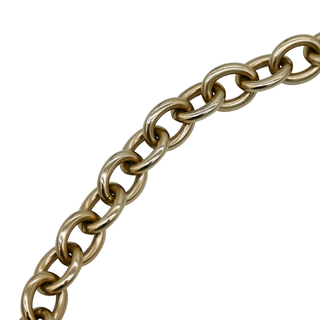 CHANEL | Black Crystal 'CHANEL' Embellished Necklace