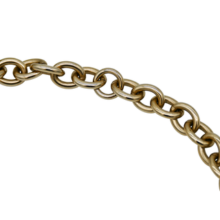 CHANEL | Black Crystal 'CHANEL' Embellished Necklace