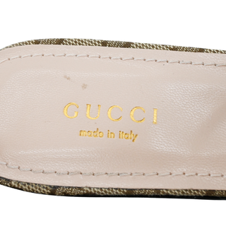 GUCCI | Erin GG Canvas Slingback Flats